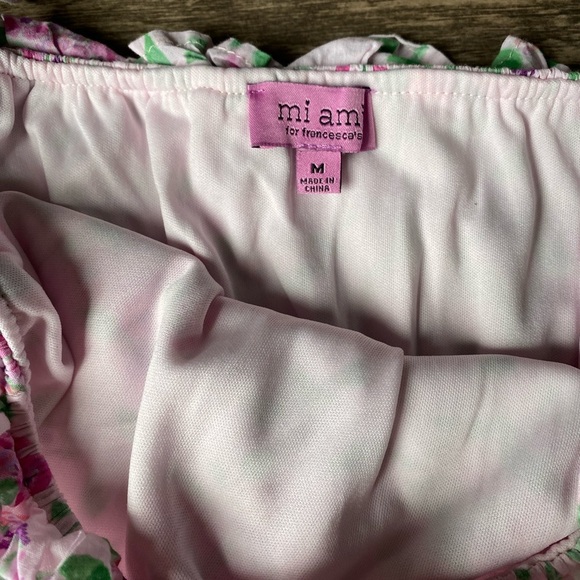 Mi ami for Francesca's Women’s Pink Floral Midi Dress Size M - Picture 3 of 7